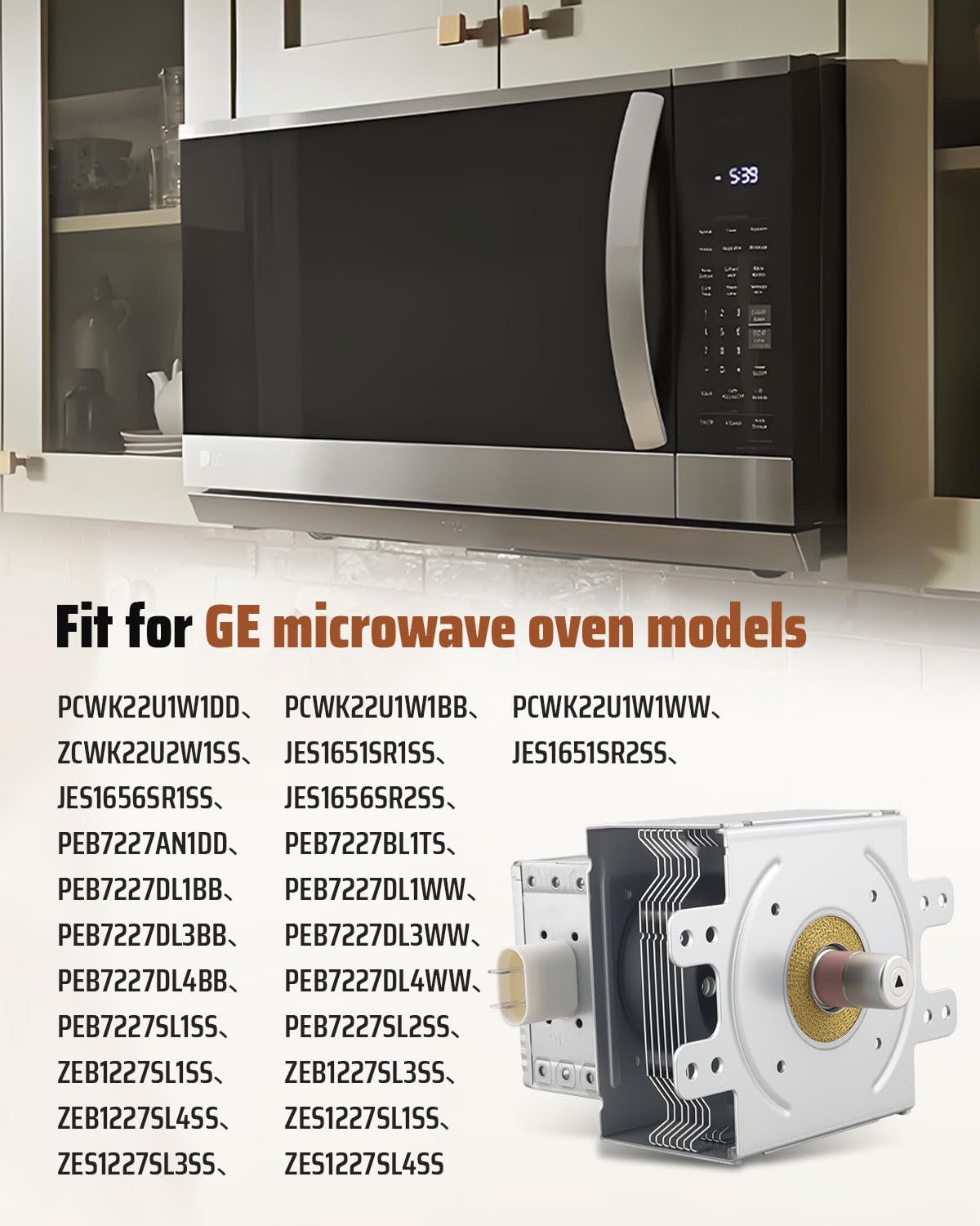 W11230995 Microwave Magnetron fit for Whirlpool KitchenAid Jenn-Air Maytag
