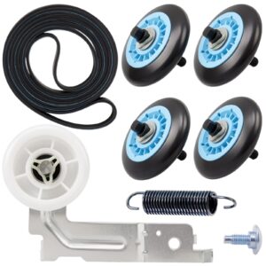 Upgraded Sam-Sung Dryer Repair Kit for Samsung Dryer Roller Replacement Kit