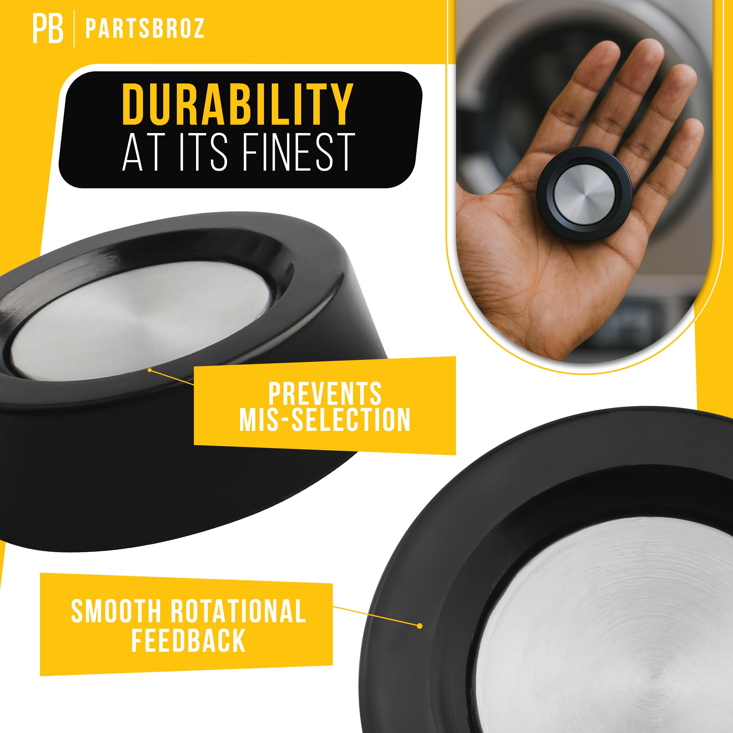 WP3362624 3362624 Washer Timer Knob for Whirlpool Kenmore AP6008101 3353309 - Image 7