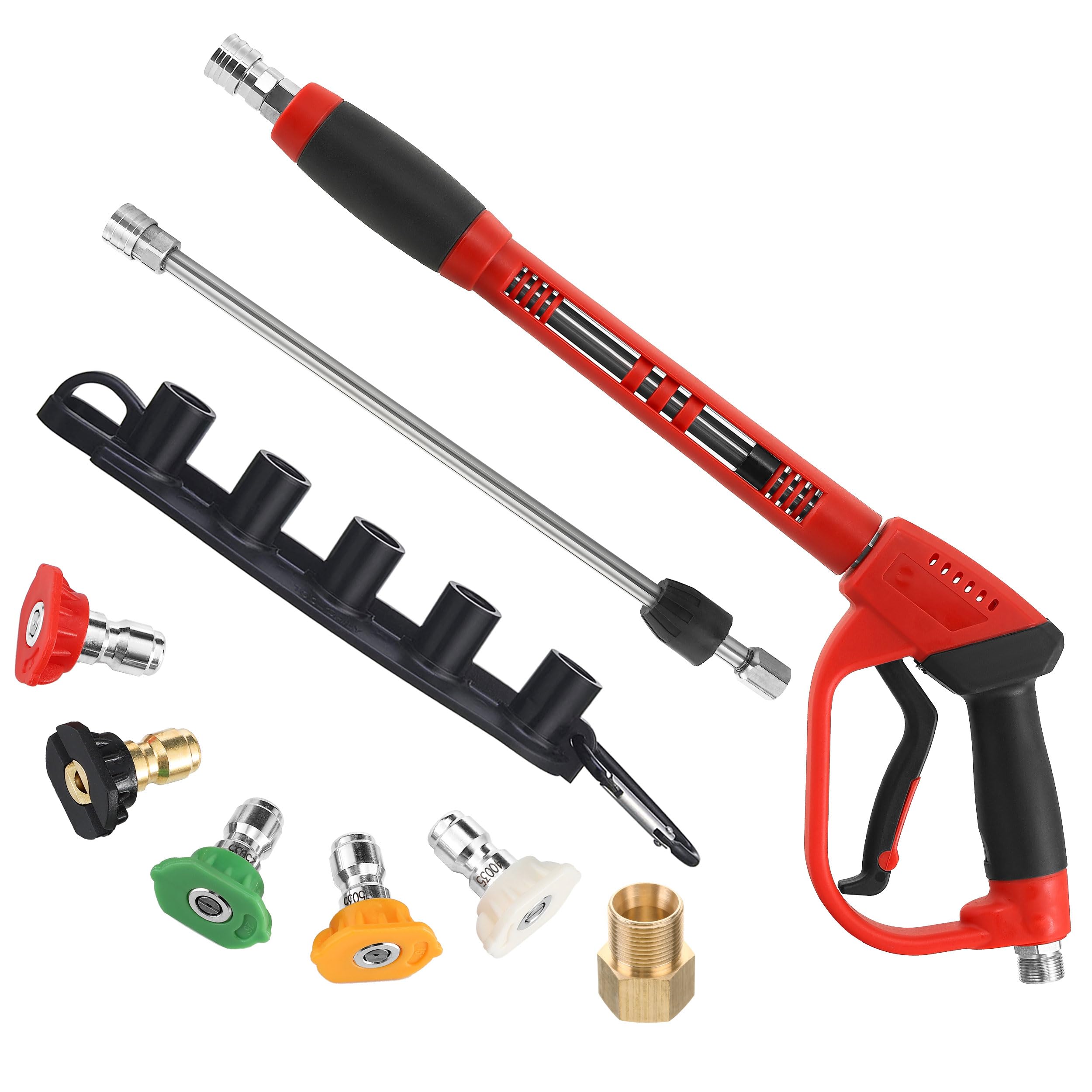 Tool Daily Deluxe Pressure Washer Gun, Replacement Wand Extension, 40 Inch - Image 7