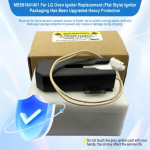 Upgrade MEE61841401 Gas Range Oven Igniter, for LG Oven Igniter Replacement(LRG, LSS, LDG, LSG, LTG), for LG Gas Ranges Igniter, Replaces MEE61841403 MEE63084901 Oven Igniter for Gas Stove.