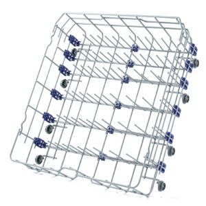 3751DD1001J Dishwasher Lower Rack Replacement Parts for LG Lower Dish Rack Drawer Dish Washer Tray Wheels Roller Holder Clips LG LDF7774ST LDF7551ST LDF5545ST Dishwasher Bottom Dishrack Assembly 1 Pcs
