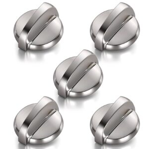 5 Pack WB03T10284 Oven Knobs Replacements for GE, 191D5100 Stove Knons Compatible with GE Range Stove Oven Replaces 1373043 AP4346312 AH2321076 EAP2321076 PS2321076