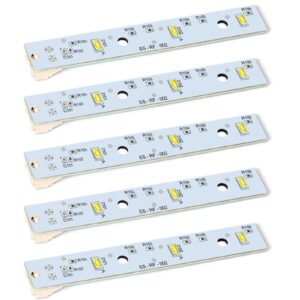Upgrad WR55X26671 Refrigerators LED Light Board for GE Refrigerator(5 Pcs)