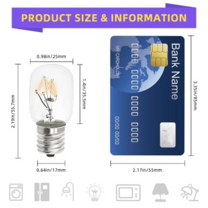 AMI PARTS 8206232A E17 40w 125v Under Hood Microwave Light Bulb