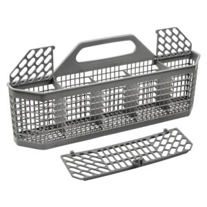 WD28X10128 Dishwasher Silverware Basket Gray By AMI PARTS (19.7"x3.8"x8.4")