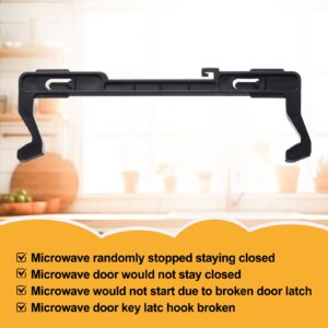 Tellegloww 2 Pack Microwave Door Latch Compatible with Most Microwaves
