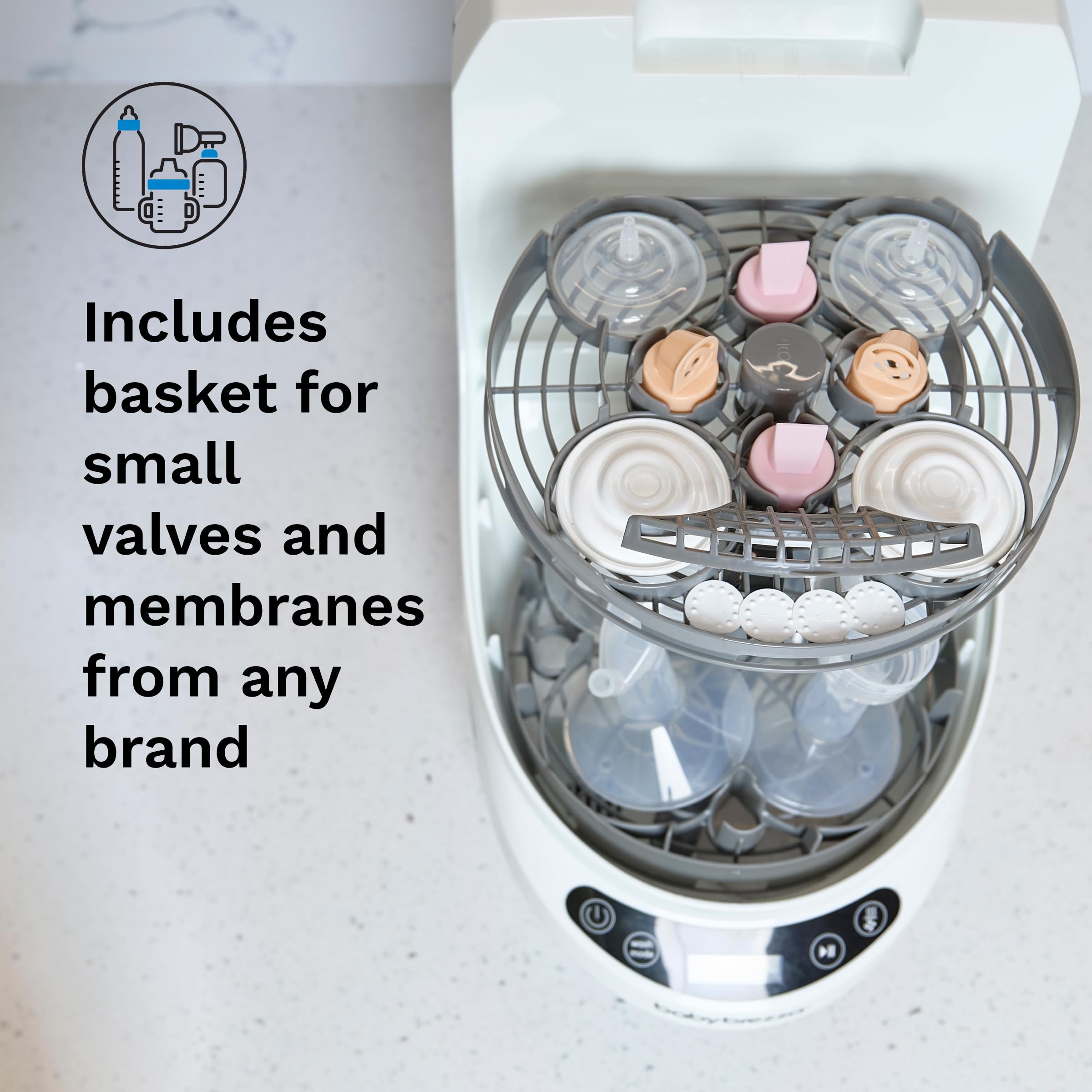 Baby Brezza Bottle Washer Pro Breast Pump Parts Replacement Rack - Image 3