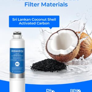 Waterdrop Water Filter, Replacement for Samsung® HAF-CIN/EXP, 3 Pack