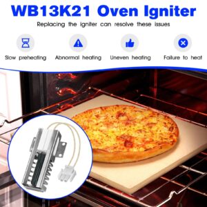 RO6G WB13K21 Oven Igniter for GE Sam-Sung Hotpoint Kenmore Gas Oven Igniter