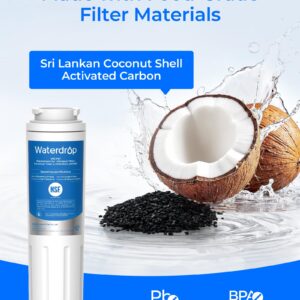 Waterdrop EDR4RXD1 Water Filter Replacement for EveryDrop® Filter 4, 3 Pack