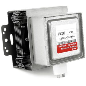 2M246 6324W1A001L Microwave Magnetron Replacement Compatible with Most LG and Other Brand Microwaves Replace 6324W1A001B 6324W1A001E AP6316906 AP4457332 by Fetechmate