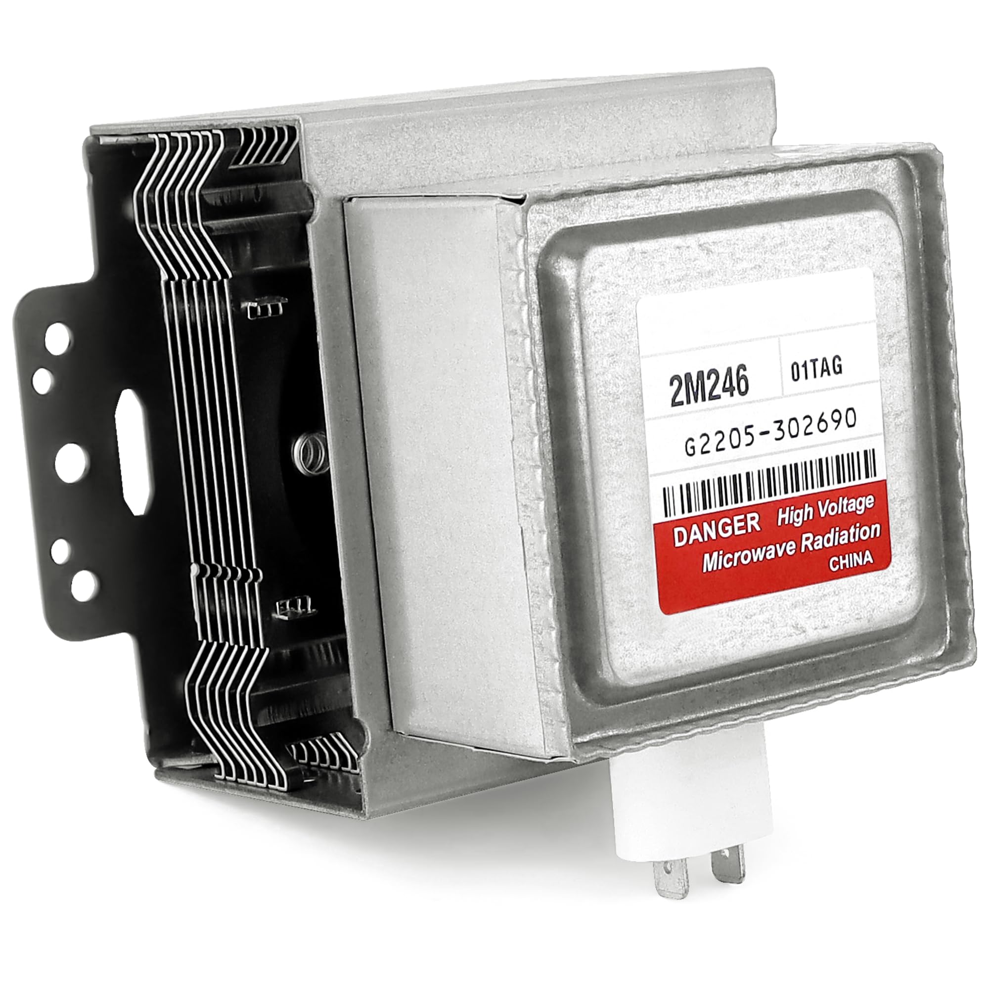 2M246 6324W1A001L Microwave Magnetron Replacement Compatible with Most LG and Other Brand Microwaves Replace 6324W1A001B 6324W1A001E AP6316906 AP4457332 by Fetechmate