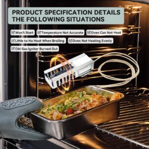 5303935066 Gas Range Oven Igniter for Frigidaire, Kenmore, 3203706 AP205013