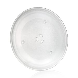 11.25" Microwave Glass Turntable Plate Replacement for GE and Samsung- 11 1/4" Microwave Glass Turntable Tray Replaces ME16K3000AS, ME17R7021ES, WB49X10097,WB39X0078,WB49X10034 by APPLIANCEMATES