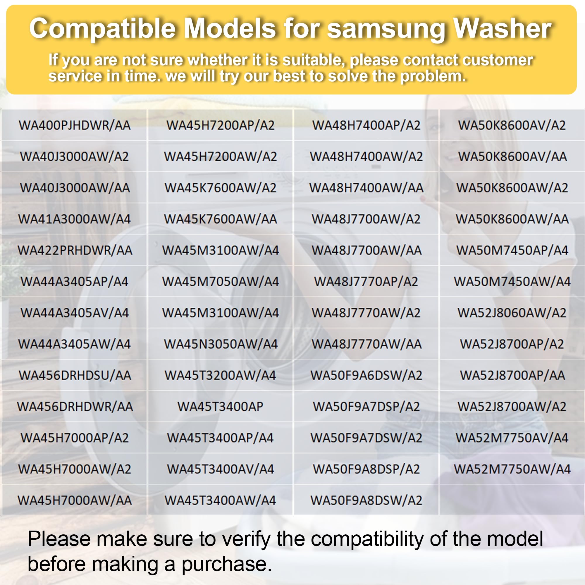 DC97-19289F Washer Drain Pump Compatible with Samsung WA45M7050AW/A4 WA45H7000AW/A2 WA45T3200AW/A4 WA48H7400AW/A2 WA44A3405AW/A4 WA456DRHDSU/AA WA50F9A8DSW/A2 WA50M7450AP/A4 WA45N3050AW/A4 etc.