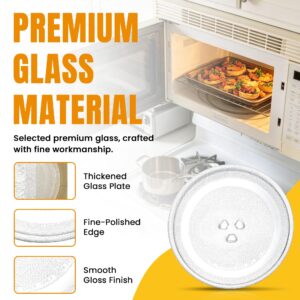 AMI PARTS Small 9.6" / 24.5cm Microwave Glass Plate Replacement
