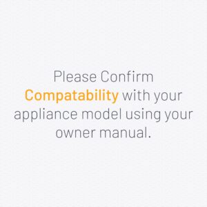 Smart Choice 134503600 Dryer Drum Belt Compatible with Frigidaire, Compatible with Electrolux Dryers, Replaces AP3865318 PS1148434 5303283471
