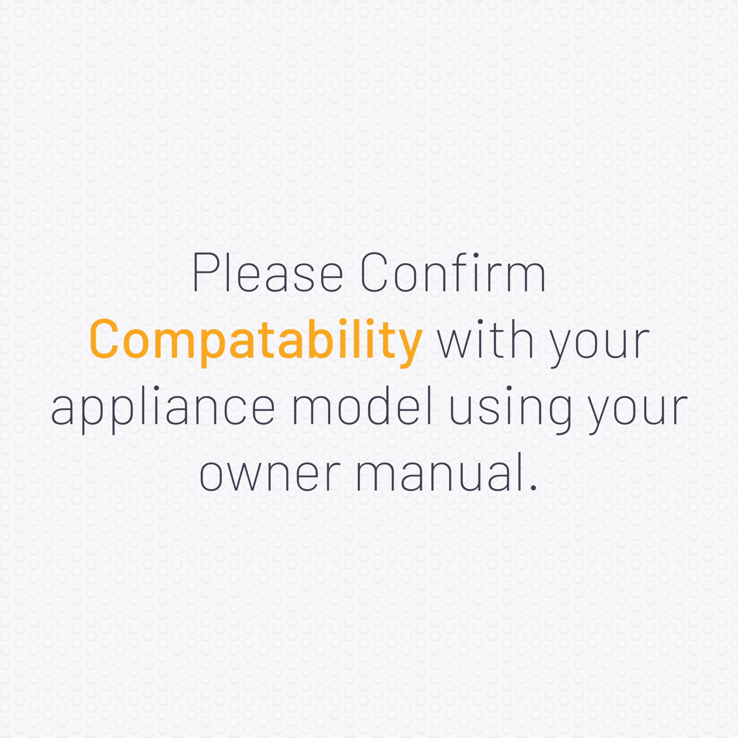 Smart Choice 134503600 Dryer Drum Belt Compatible with Frigidaire, Compatible with Electrolux Dryers, Replaces AP3865318 PS1148434 5303283471