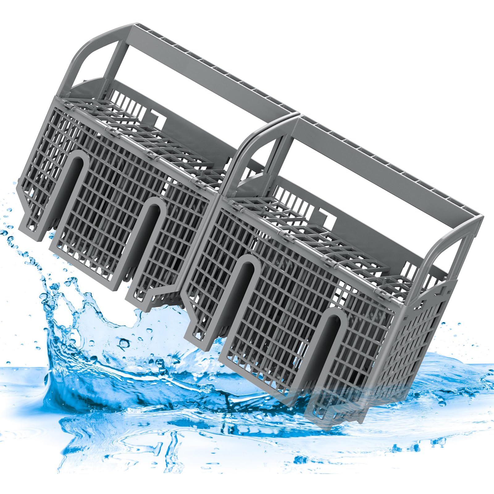00675794 Cutlery Basket For Bosch Dishwasher Silverware Basket 675794,Gray