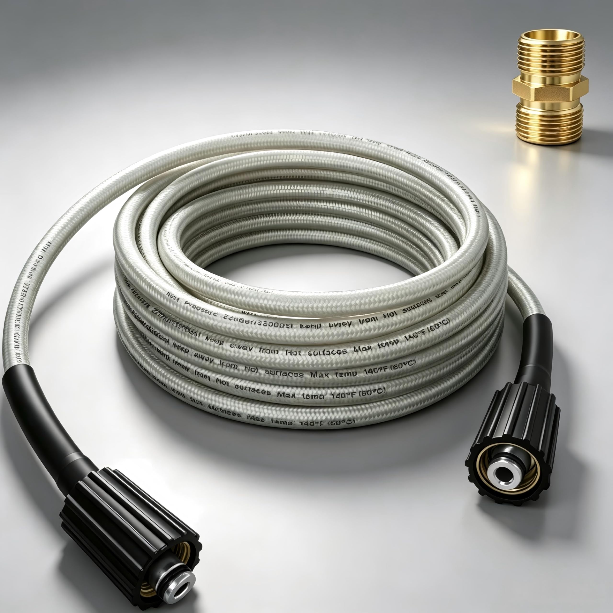 25ft Pressure Washer Hose for Ryobi Power Washer Replacement Part#308835065 - Image 3