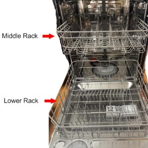 【2026 UPGRADED】DD82-01074A Middle Rack Assembly Replacement Parts Fit for Samsung Dishwasher Dishrack DW80R5061,DW80R5060,DW80K7050UG,DW80K5050US Series