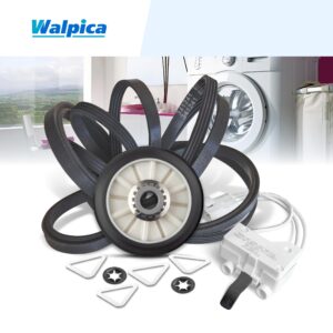 4392065 341241 Dryer Belt Repair Kit 349241T 8066065 3406107 Idler Pulley Drum Roller Replacement for Whirlpool Kenmore Dryer Parts Model 110 Series Maytag Centennial Amana Parts