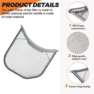 【𝟮𝟬𝟮𝟲 𝘂𝗽𝗴𝗿𝗮𝗱𝗲】ADQ56656401 DLEX3700W DLE3400W DLE3500W Dryer Lint Filters replacement for LG kenmore by Beaquicy-Positively reviewed for sturdiness with UPGRADED STAINLESS STEEL METAL SCREEN