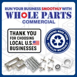 Whole Parts Upgraded Commercial Oven Top Burner Electrode Kit Part# 814883