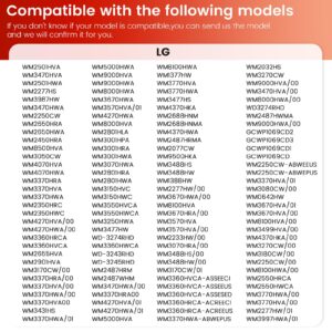 【2026 Upgraded 𝐎.𝐄.𝐌】4681EA2001T WM2455HW WM4370HWA WM3270CW WM3431HS WM3770HVA Washer Drain Pump ASKOLL Motor Replaces KenMore LG M3379-65468 Front load washer drain pump motor by Puxyblue