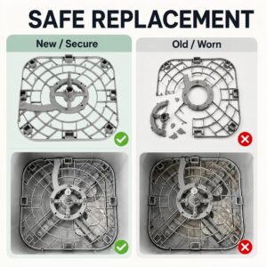 XuanFain Replacement Bottom Tray for Momcozy KleanPal Pro BS03 Washer