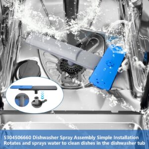 5304506660 Dishwasher Lower Spray Arm Assembly Replacement for Frigidaire