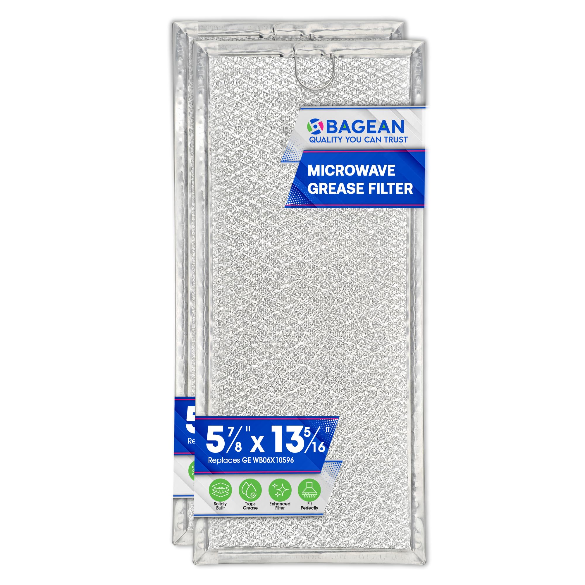 Bagean Microwave Filter 13.3" x 5.8" Fits GE WB06X10596 Oven Grease Filters