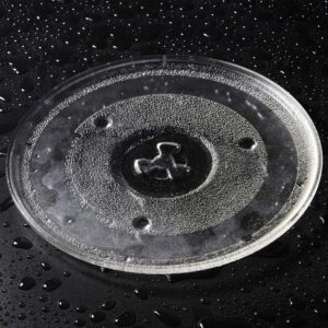 10.5'' Microwave Glass Tray Compatible with Hamilton Beach - The Exact Replacement Part of 252100500497/HB-P90D23/HB-P90D23A/HBP90D23 - Dishwasher Safe