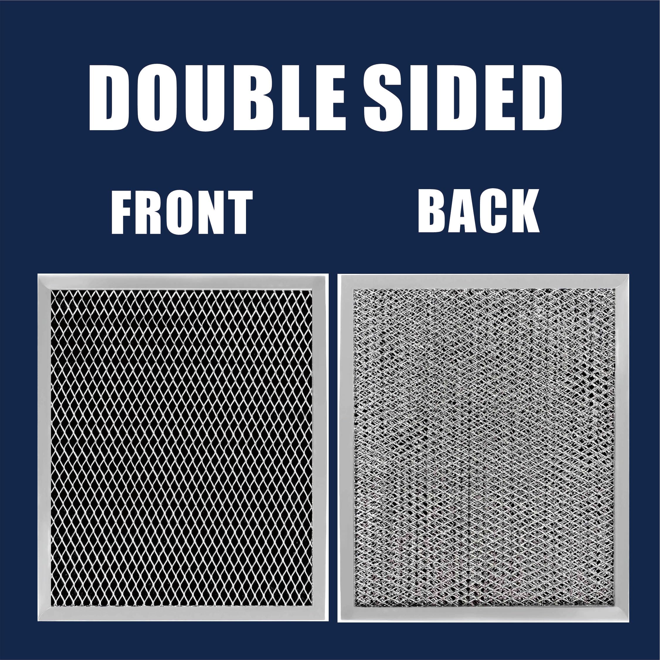 97007696 Range Hood Filter 41F Stove Vent Hood Filters for Kitchen Range Hood Filter Replacement Grease Mesh Grease & Charcoal Carbon Oven Vent Hood Filters by Size 10.5" x 8.8" 41F 10.5" x 8.75" - Image 3